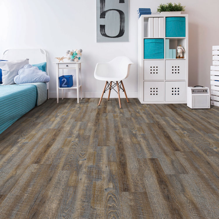 Toasted Barnboard Room Scene