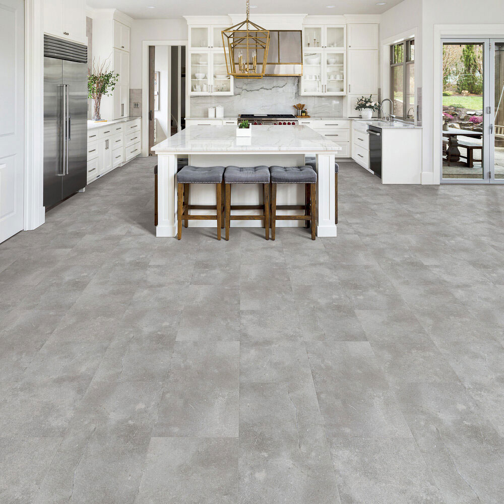 Bedrock Sterling Limestone Room Scene