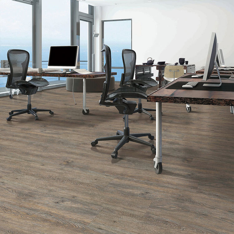 Indestructible Weathered Oak Room Scene