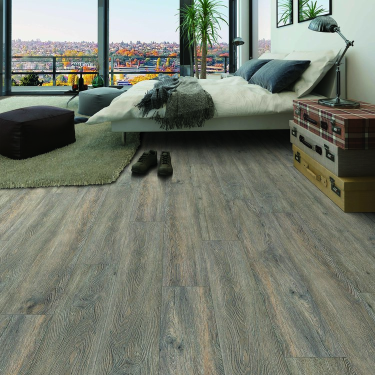 Weathered Oak Room Scene