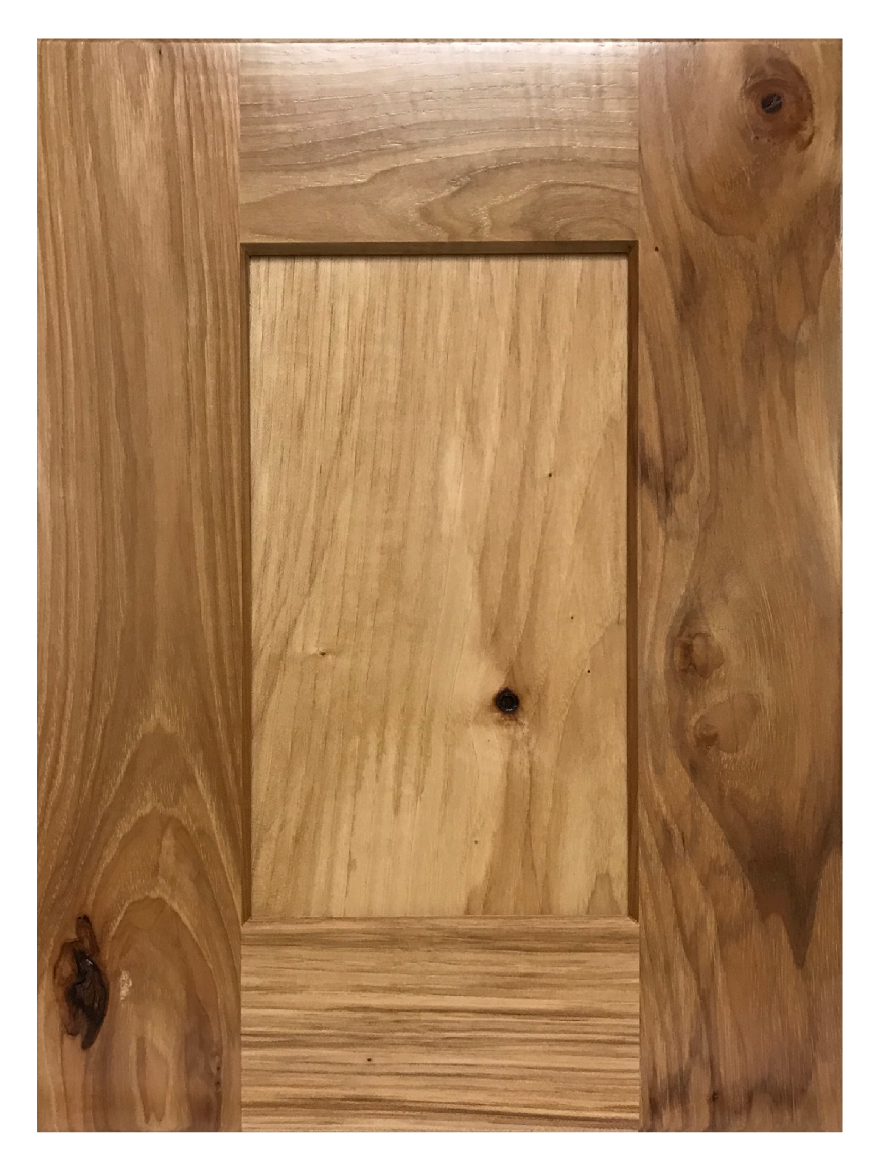 Hickory Shaker Door