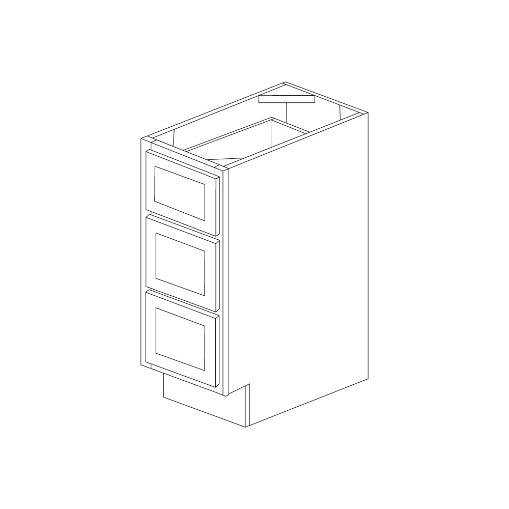 Vanity Drawers Base Cabinet