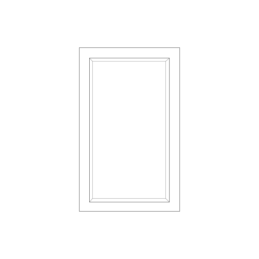 Single Glass Door