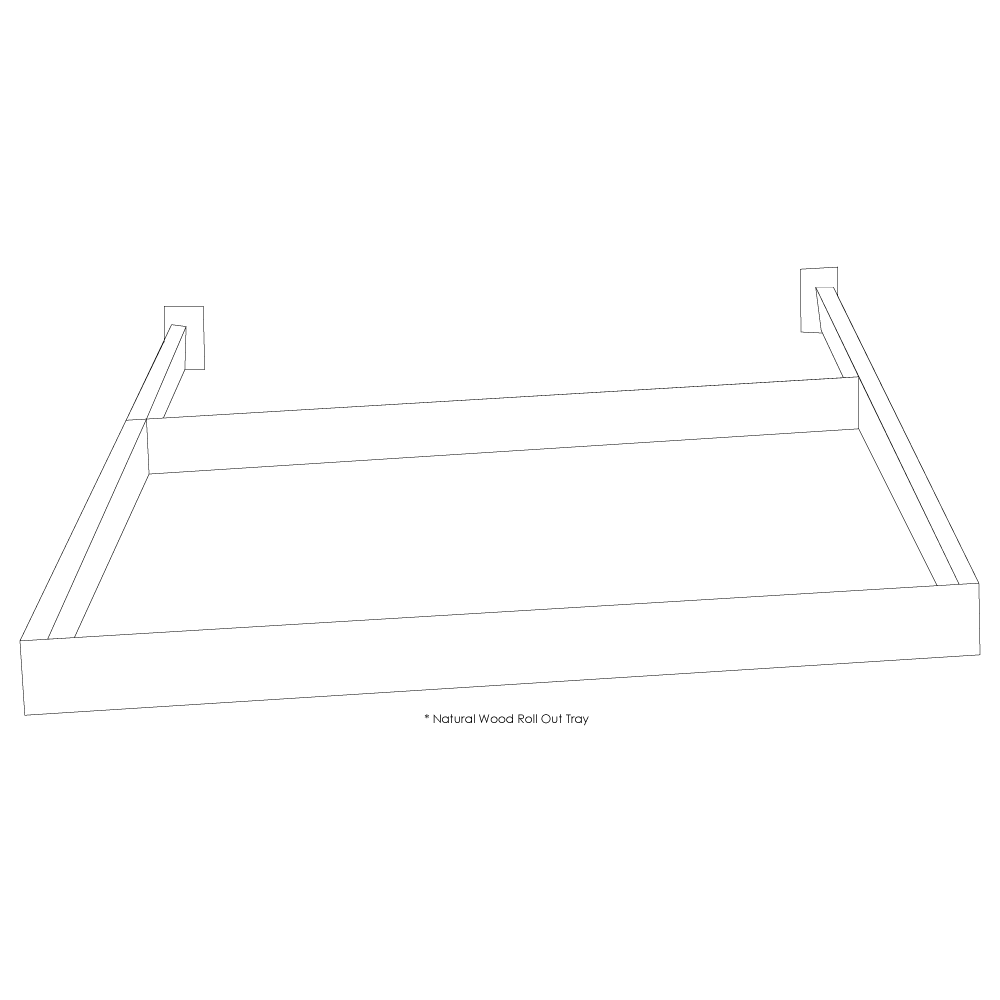 Universal Roll Out Tray