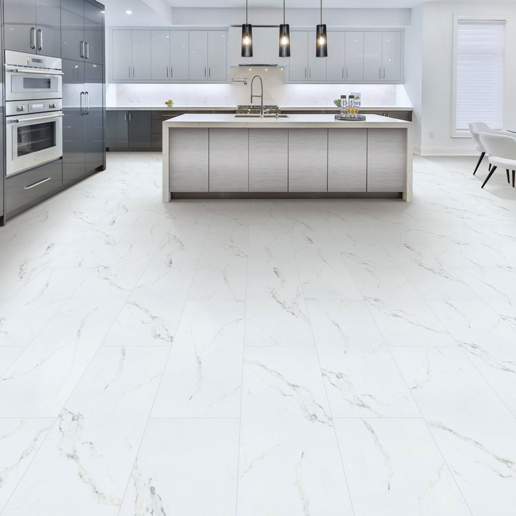 Honed Carrara Room Scene