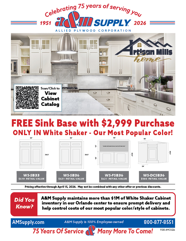 Artisan Mills Home Cabinets Promo
