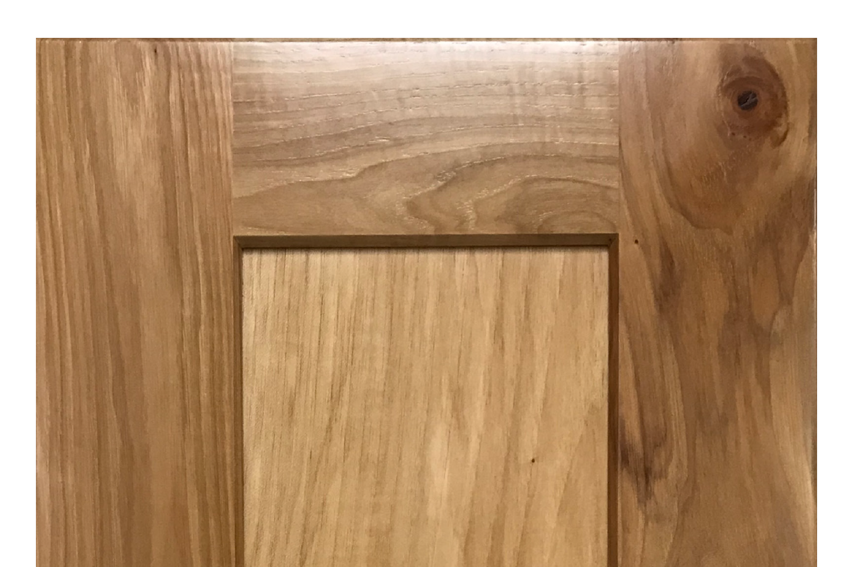 Hickory Shaker cabinet