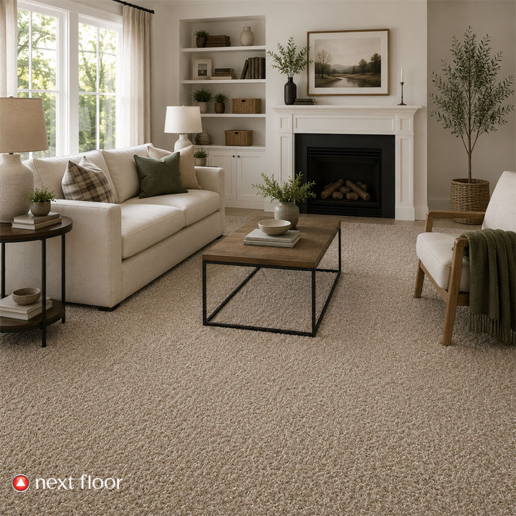 Cirrus Collection Bisque Room Scene
