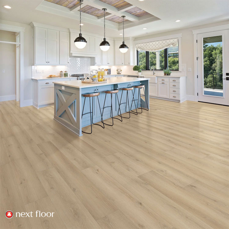 Toasted Almond Oak Room Scene