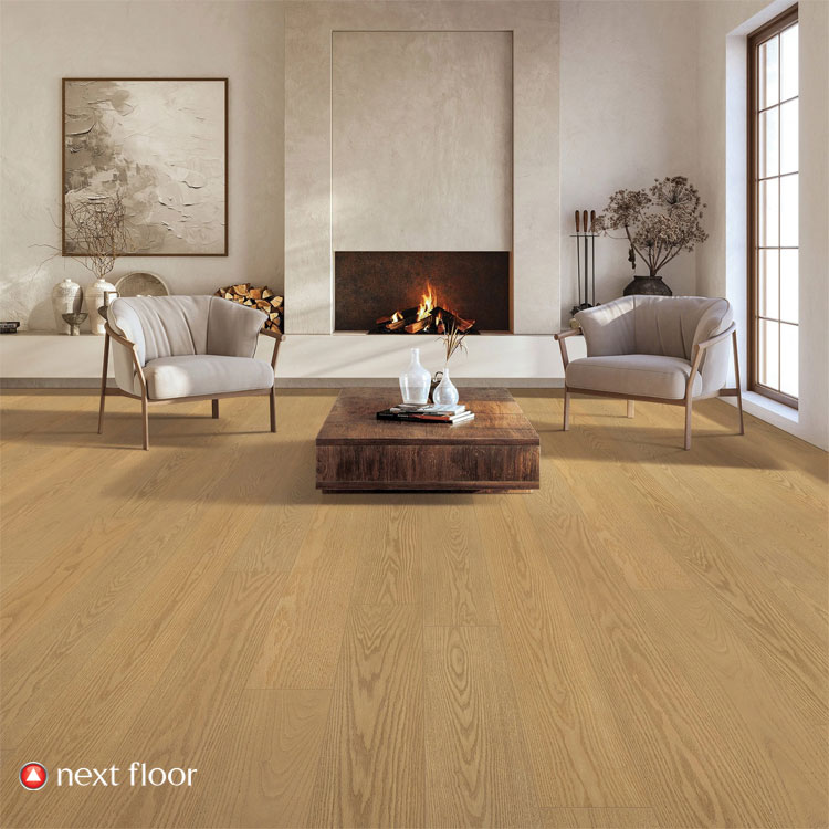 Notting Hill Reserve Collection Almond Butter Oak Room Scene