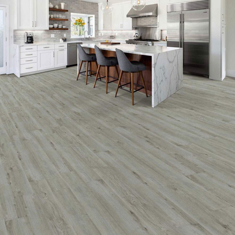 Amazing Pro Nickel Finished Oak Room Scene